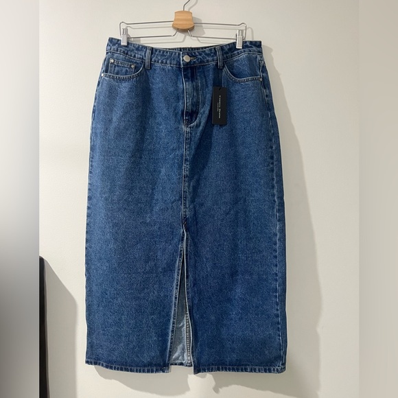 Country denim maxi skirt - Picture 2 of 5